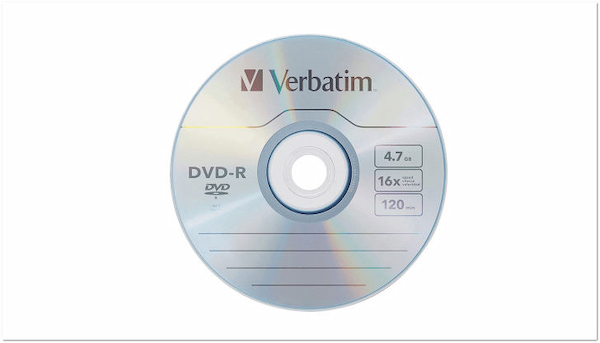 Sample of DVD-R