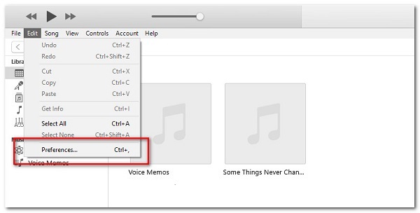 Compress Audio in iTunes Software Preferences