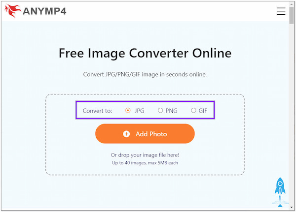 AnyMP4 Online BMP Converter Format