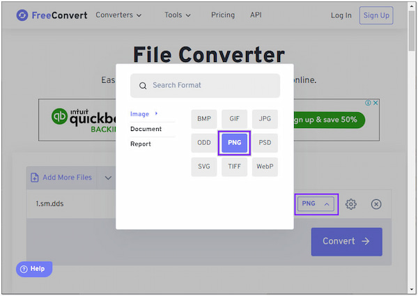 FreeConvert File Converter Format