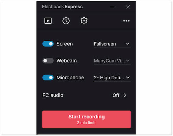 FlashBack Express Recorder