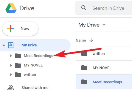 Where to Download The Google Meet Record