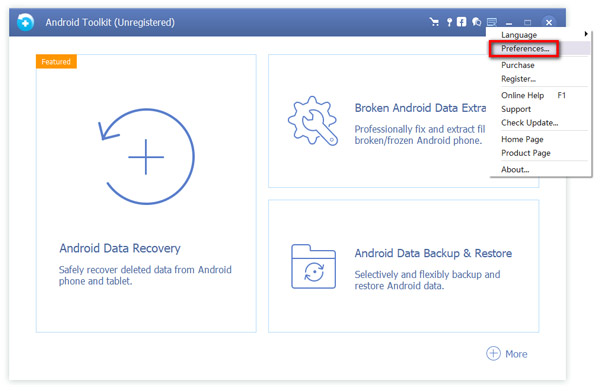 download the new version AnyMP4 Android Data Recovery 2.1.20