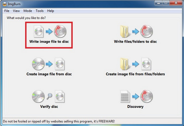 Imgburn Choose Iso To Blu Ray Function