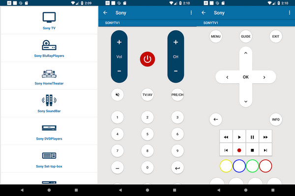 Sony Bluray Player Remote App