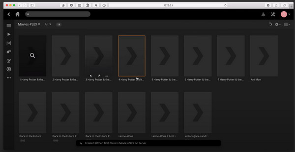 Plex Added Library