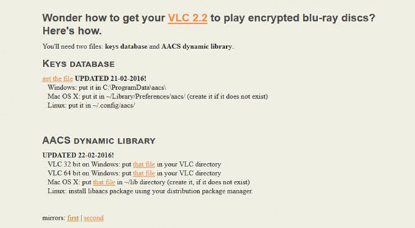blu ray reader for vlc mac instruction