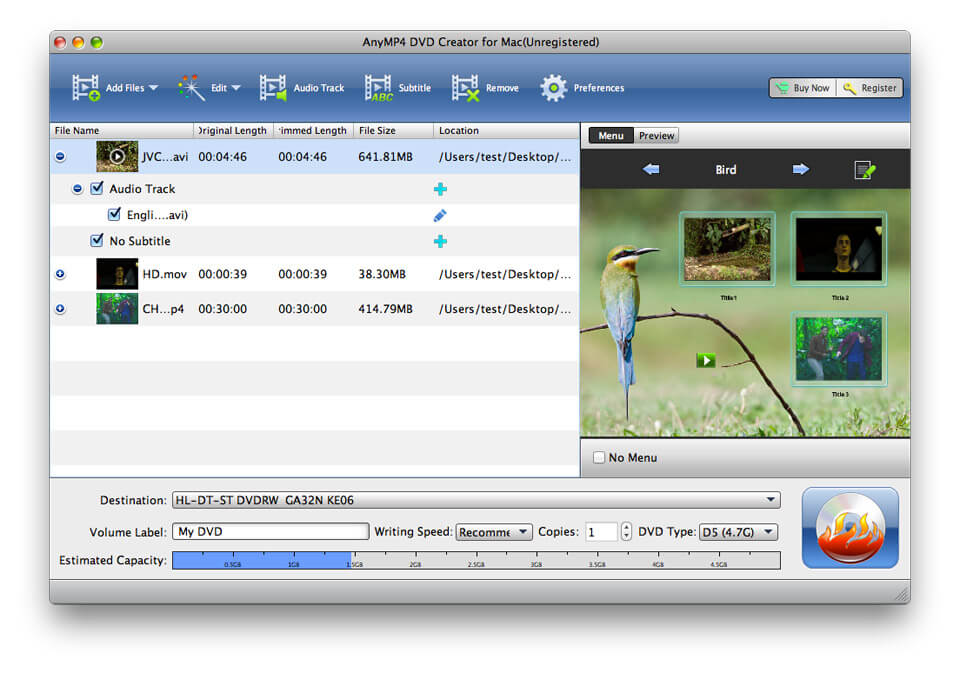 download the last version for apple AnyMP4 DVD Creator 7.2.96