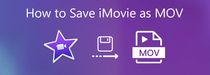 how to save imovie project on mac