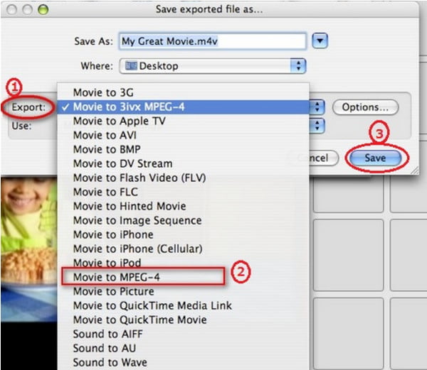 Imovie Choose Mp4 Format