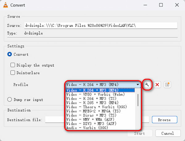 Profile Settings