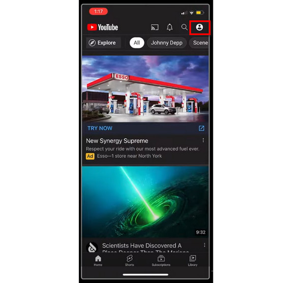 Youtube Mobile Log In