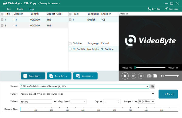 Videobyte DVD Copy