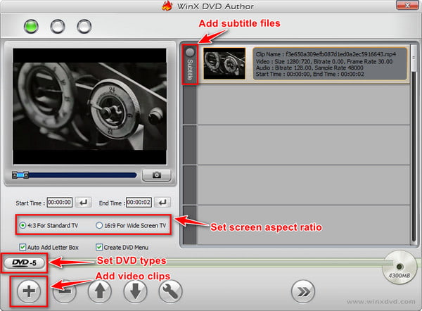 Make Video Customized Settings