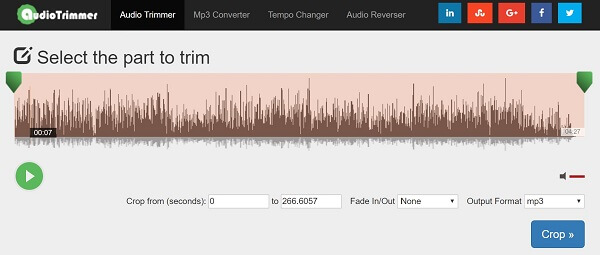 audio trimmer for large files