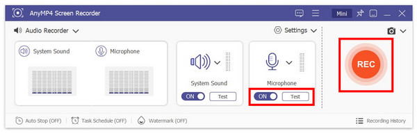 Anymp4 Screen Recorder Start Recording