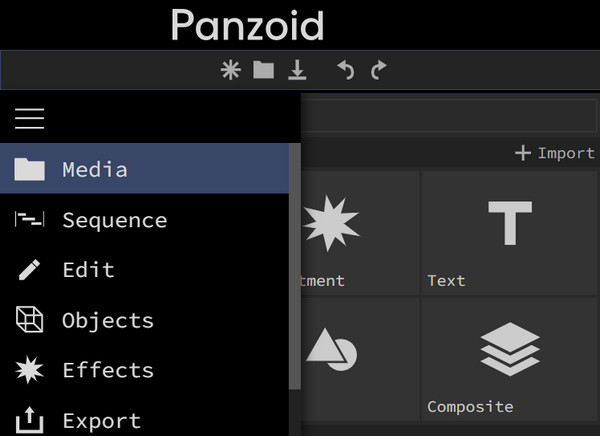 Upload Panzoid