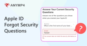 Apple Id Forgot Security Questions
