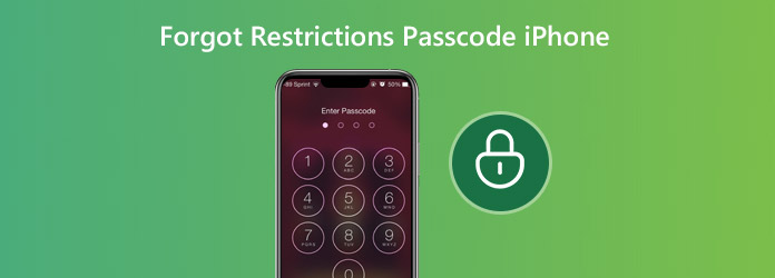 Забыл пароль ограничений на iPhone? 2 способа убрать этот код!