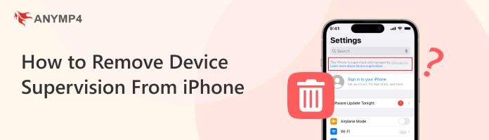 How To Remove Device Supervision From Iphone