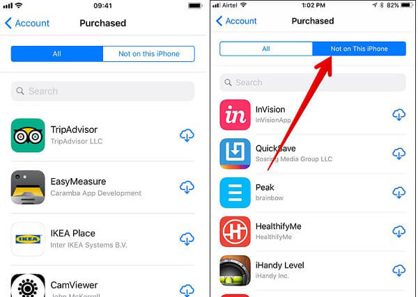 Como baixar de novo apps comprados pela App Store do iPhone