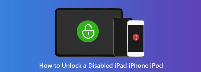 How to Unlock A Disabled iPad iPhone iPod