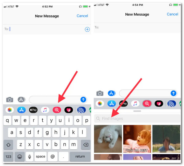 How To Send GIFs On An IPhone SMS Snapchat And Whatsapp 