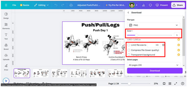 Canva Adjustments Png