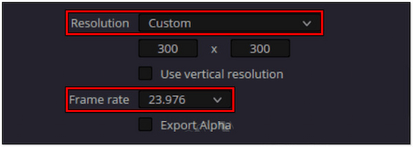 Set Resolution And FPS