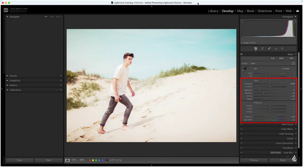 Lightroom Tools Adjustment