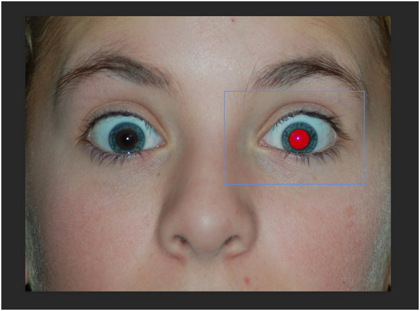 Photoshop Red Eye Fixed