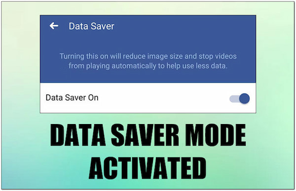 Data Saver Mode Activated