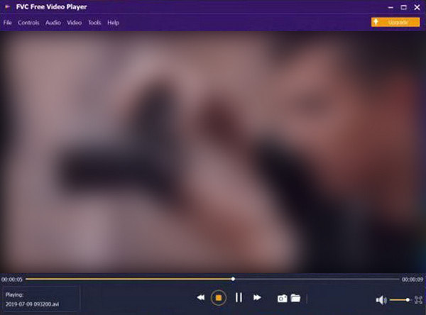 FVC Free Video Player Interface