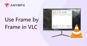 Use Frame by Frame in VLC