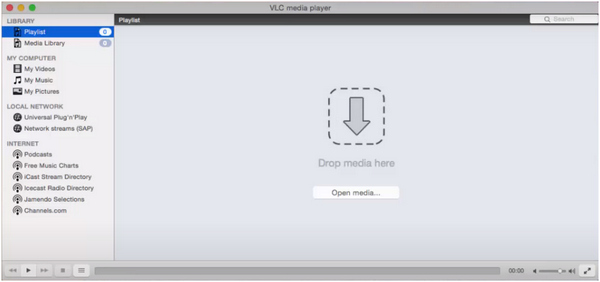 VLC Media Player for Mac Interface