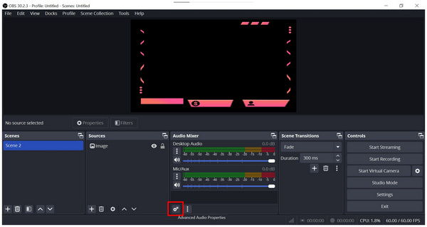 Obs Advance Audio Properties