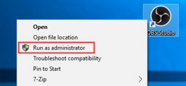 Run As Administrator