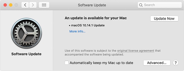 software update for quicktime mac