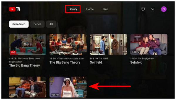 Dvr Youtube TV Library