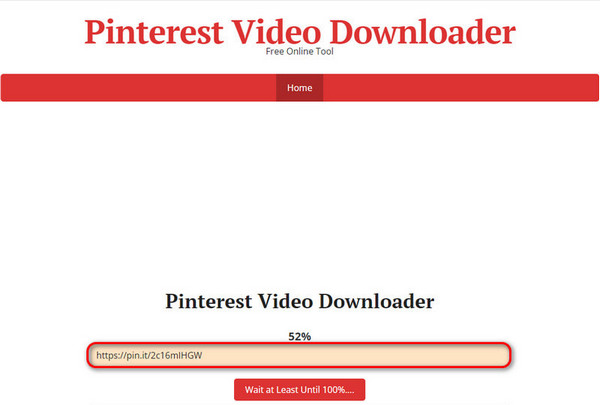 Visit Pinterest Video Downloader Site Paste Link