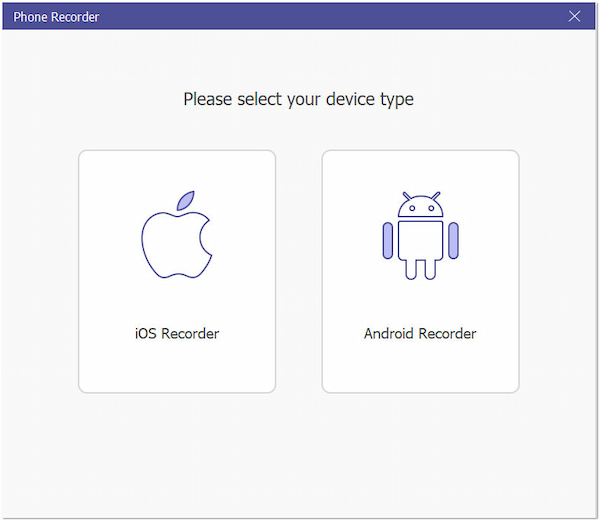 Select Device Type