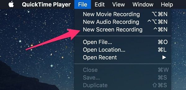 screen recorder mac 10.13.3