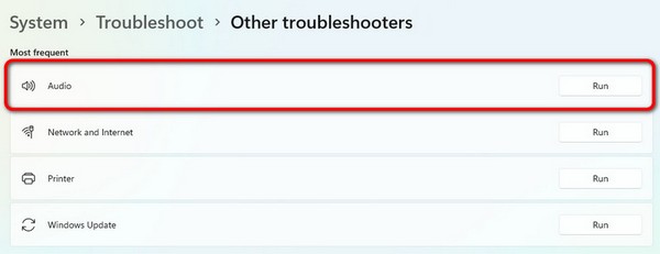 Use Windows Trouble Shooter