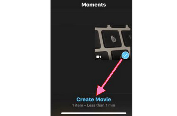 Imovie iPhone Create Movie