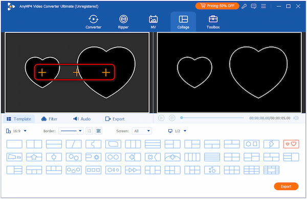 Add Video on Sections