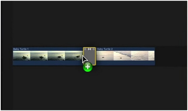 Transitions Drag in Edit Timeline