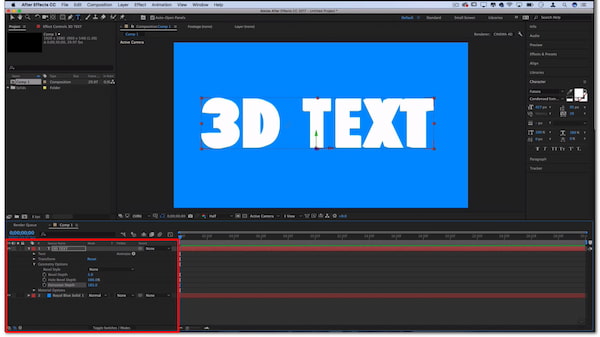 Full Guide On How To Make 3D Texts In After Effects