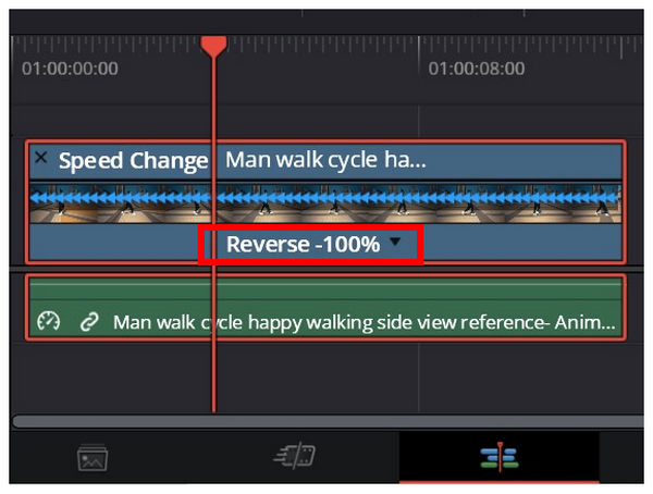 Retime Controls Reverse Label