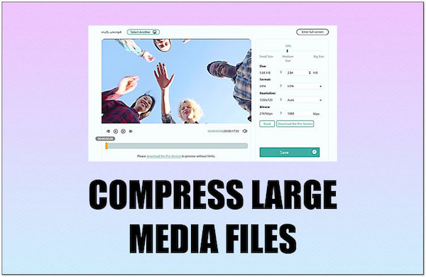 Compress Large Media Files