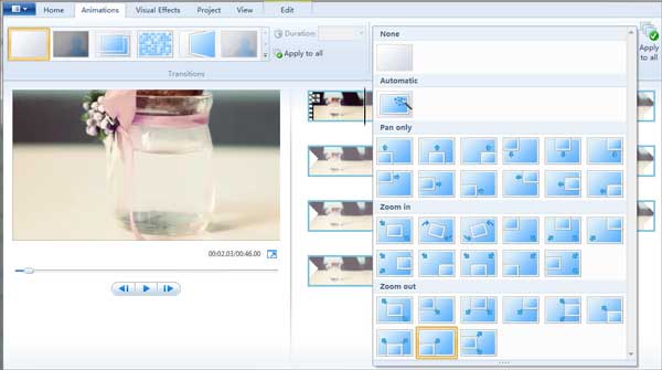 how to crop a video with windows movie maker
